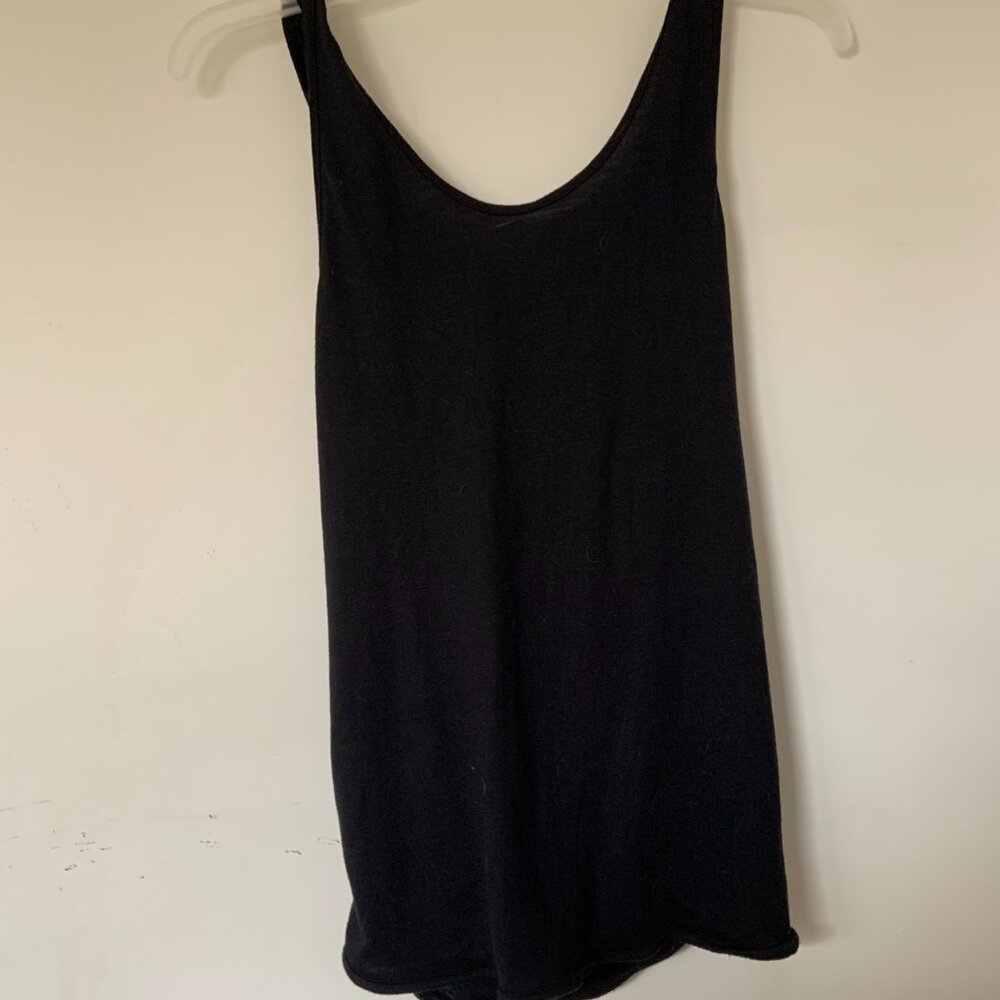 Dance Yoga Tank Top Loose Black Small Adult Balera